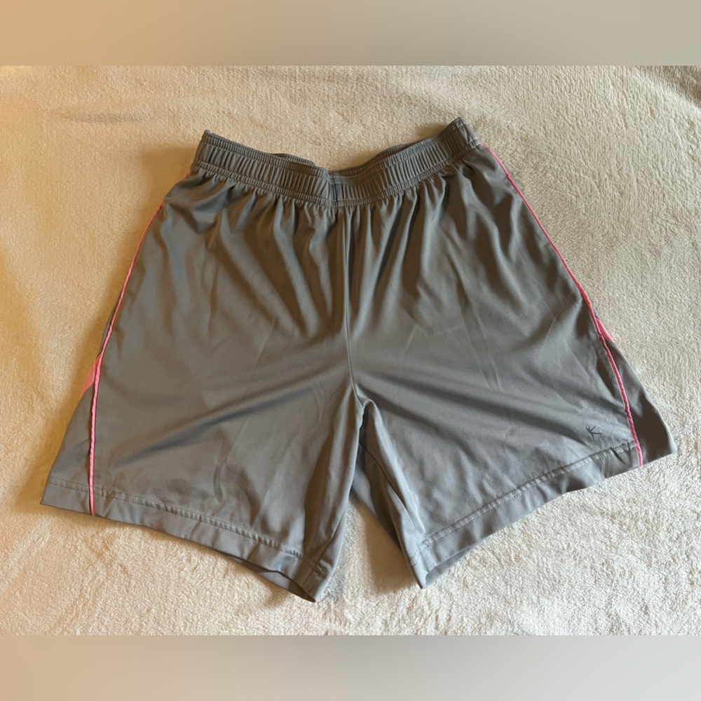 Girls’ Danskin Now Gray Gym Shorts